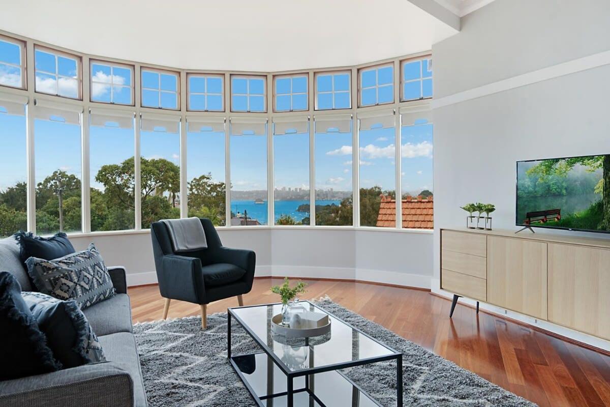 Huge Harbour View Apartment In Historic Home Sydney Exterior photo