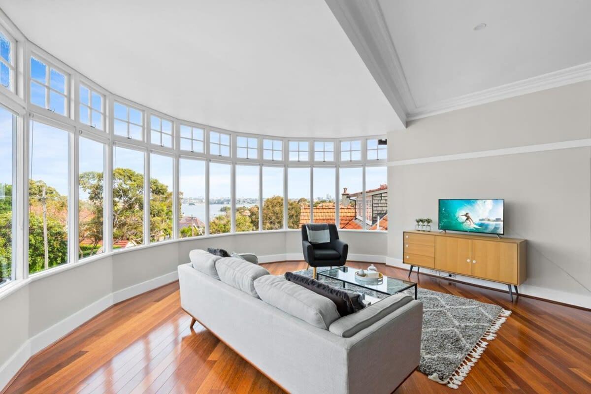 Huge Harbour View Apartment In Historic Home Sydney Exterior photo